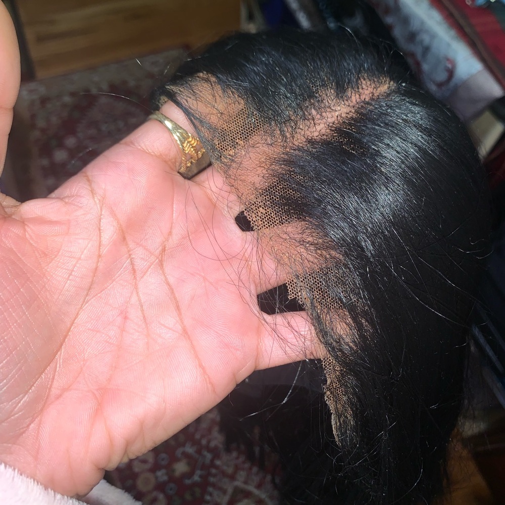 synthetic lace frontal bob wig